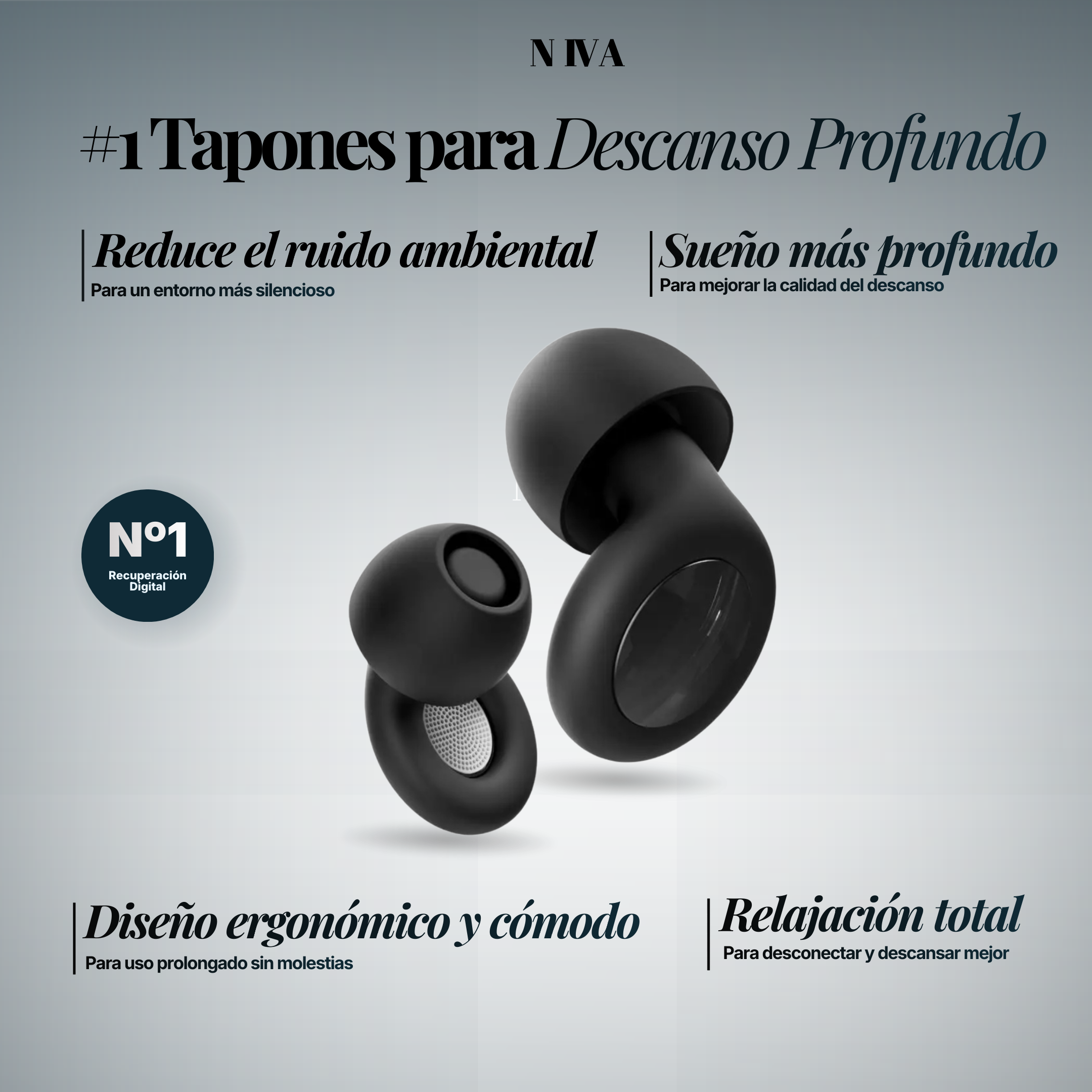 NivaSilenceEarplugs® Tapones para Descanso Profundo