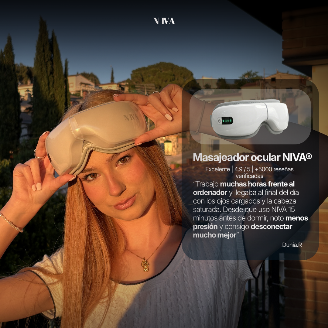 NivaEyeMassager® Presioterapia Ocular Avanzada
