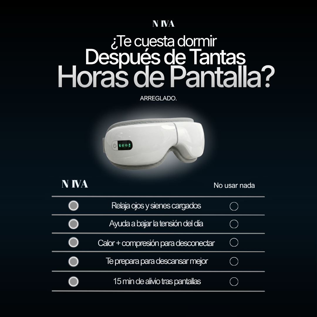NivaEyeMassager® Masajeador Ocular Relajante