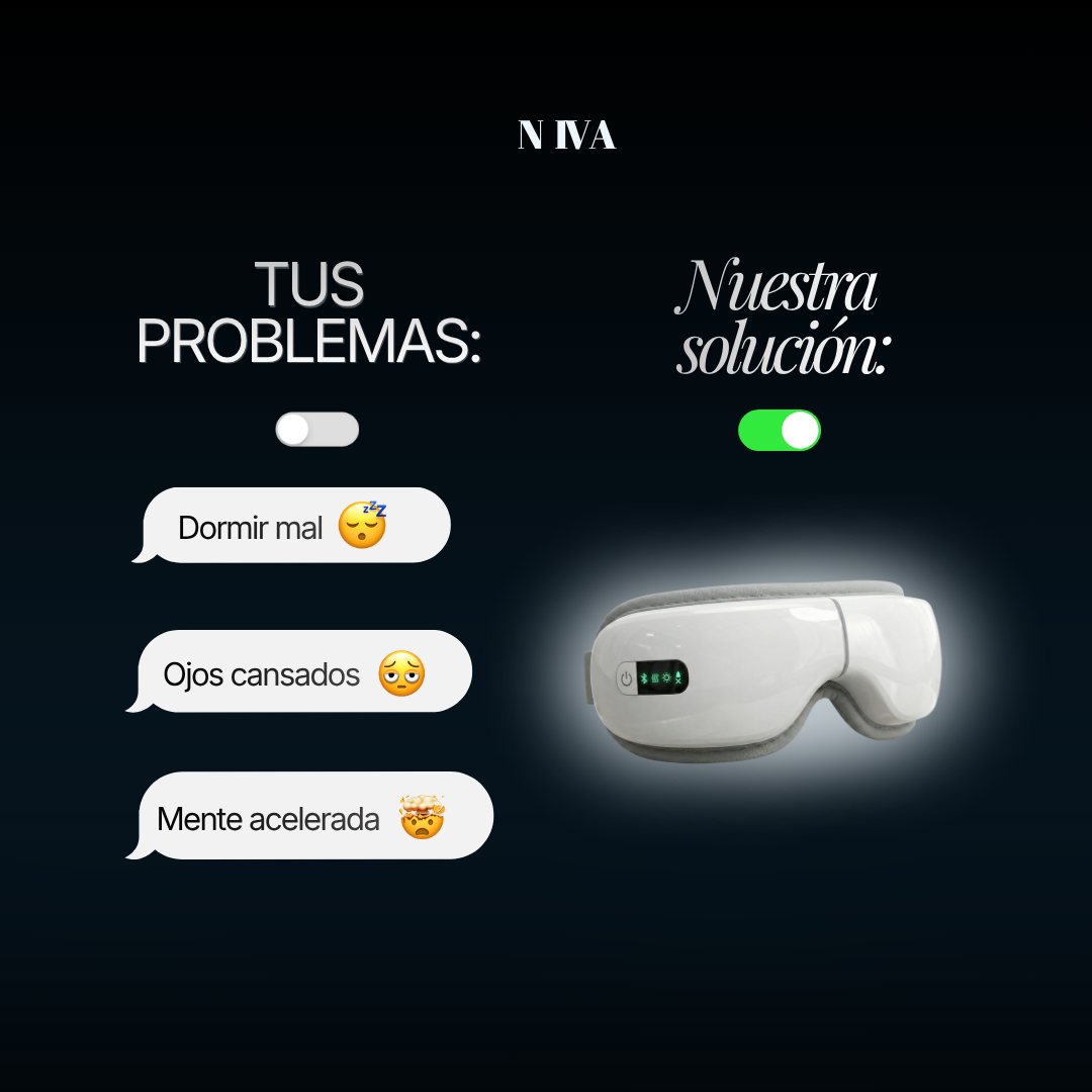 NivaEyeMassager® Presioterapia Ocular Avanzada