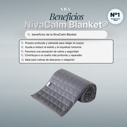 NivaCalmBlanket® Manta Calmante para Relajación Profunda