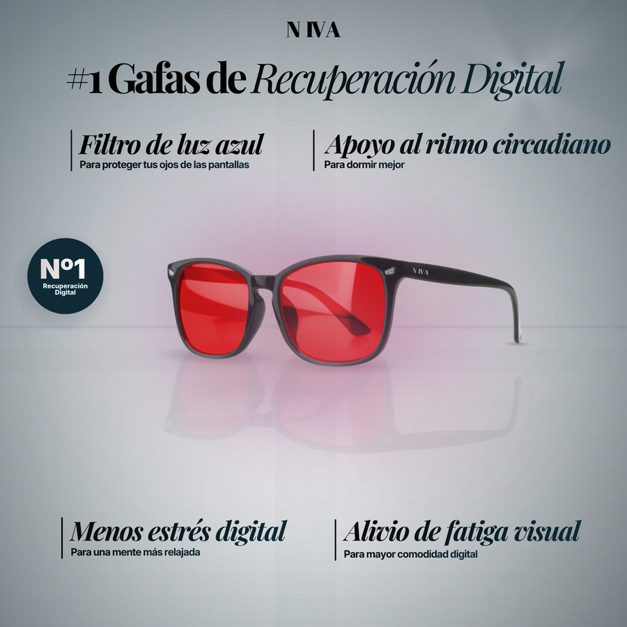 NivaBlueGlasses® Gafas de Protección contra Luz Azul