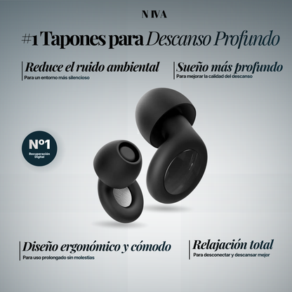 NivaSilenceEarplugs® Tapones para Descanso Profundo