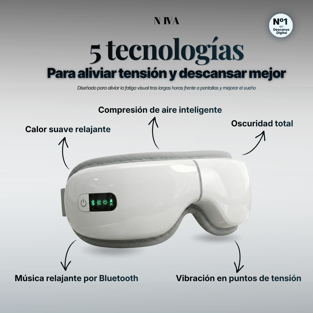 NivaEyeMassager® Masajeador Ocular Relajante