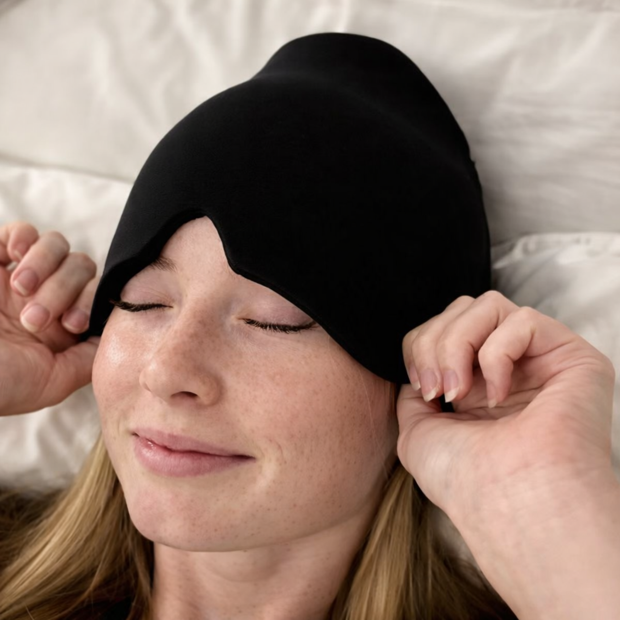 NivaMigraRelief® Gorro Terapéutico para Alivio de Migrañas