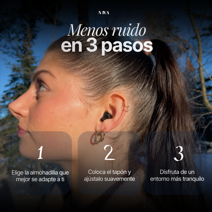 Niva Silence Earplugs® Tapones para Descanso Profundo
