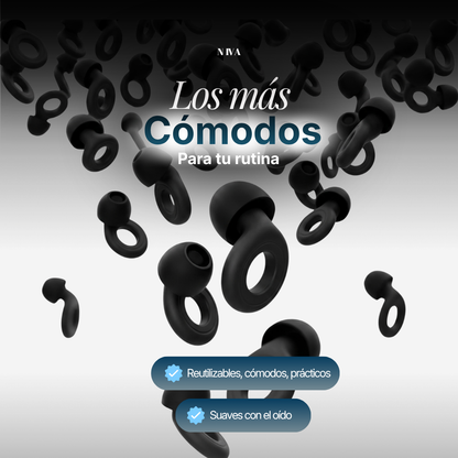 Niva Silence Earplugs® Tapones para Descanso Profundo