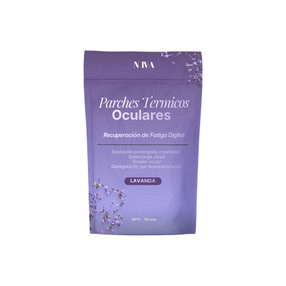 NivaEyeHeatPatches® Parches Térmicos para Relajar los Ojos